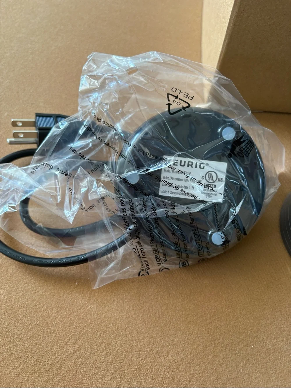 Keurig Black and Silver Electric Milk Frother